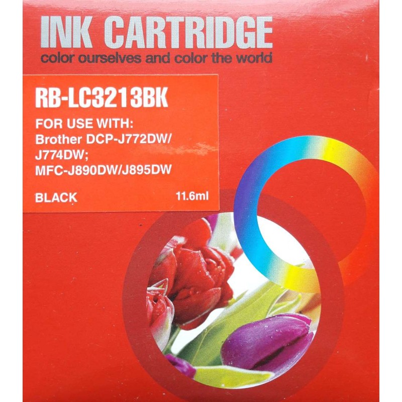 Brother LC-3211 / LC-3213 Negro compatible